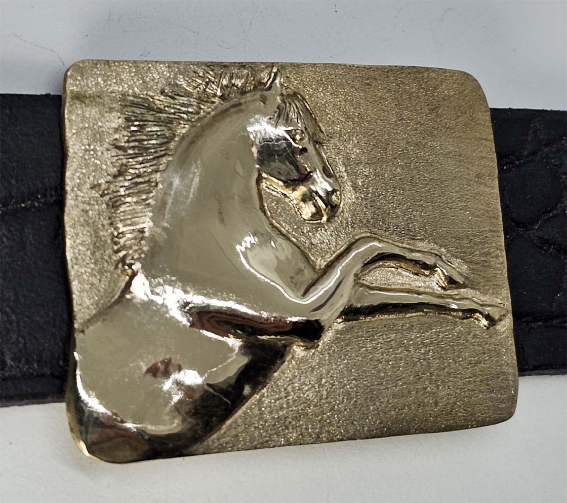 Mustang Horse Rearing Buckle