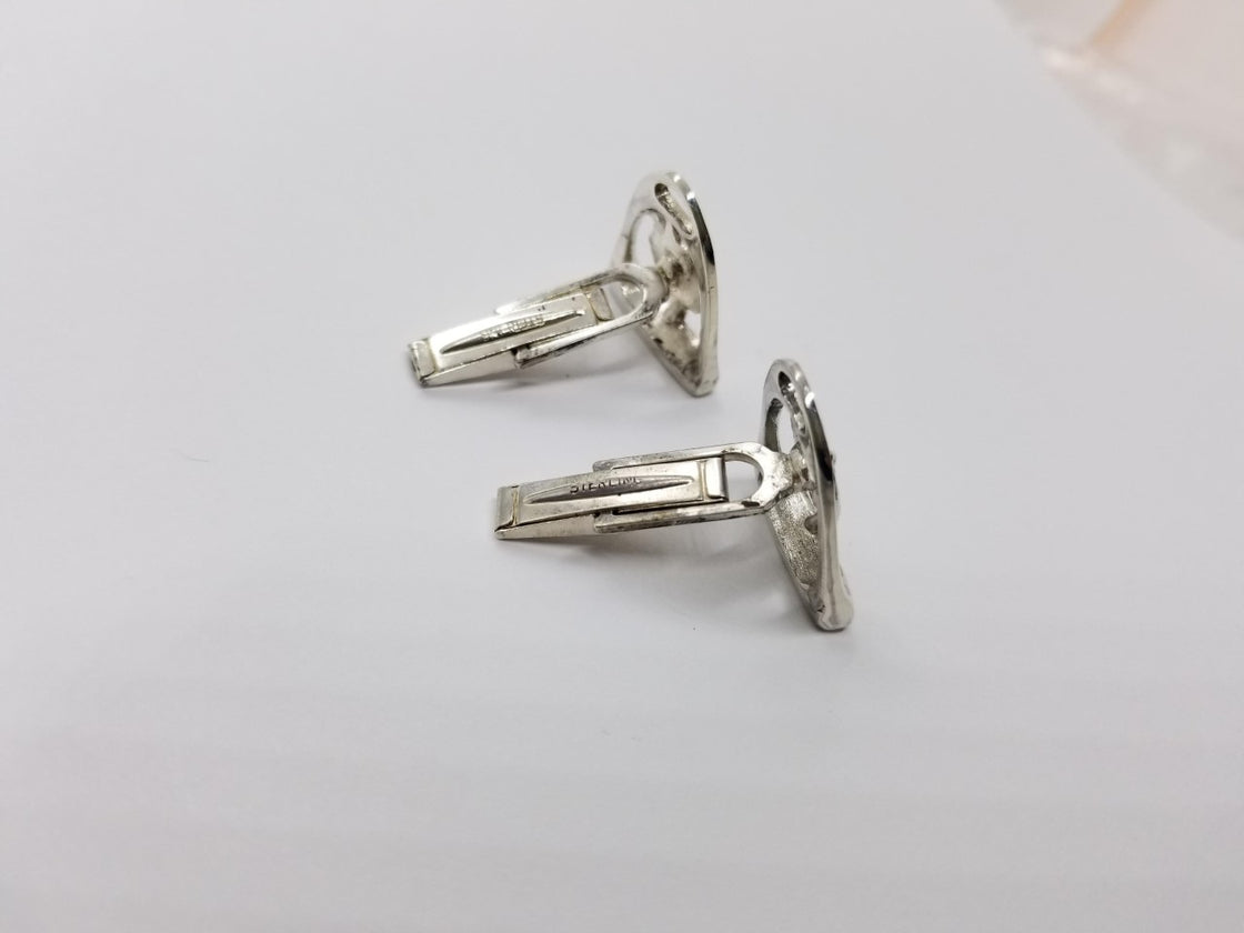 Stirrup with Fox Mask Cuff Links