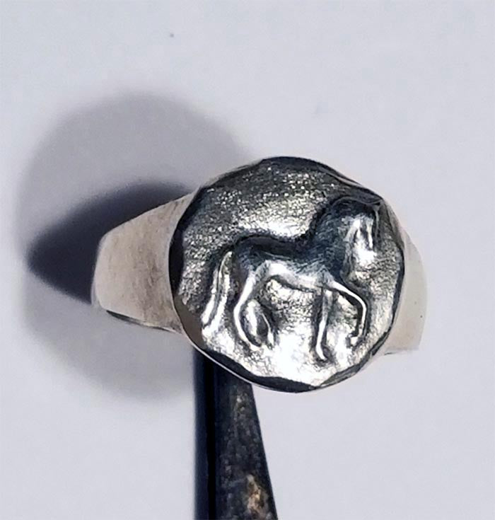 Piaffe Small Round Ring