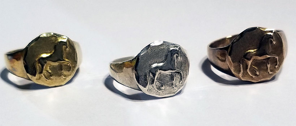 Piaffe Small Round Ring