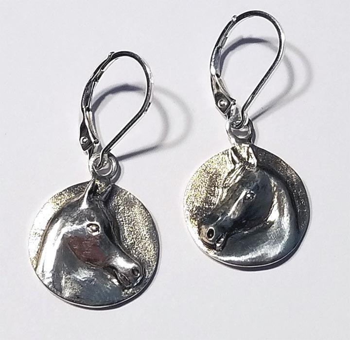 Arabian Horse Lever Back Earring