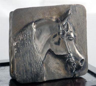Arabian Horse Western Buckle - Tempi Design Studio