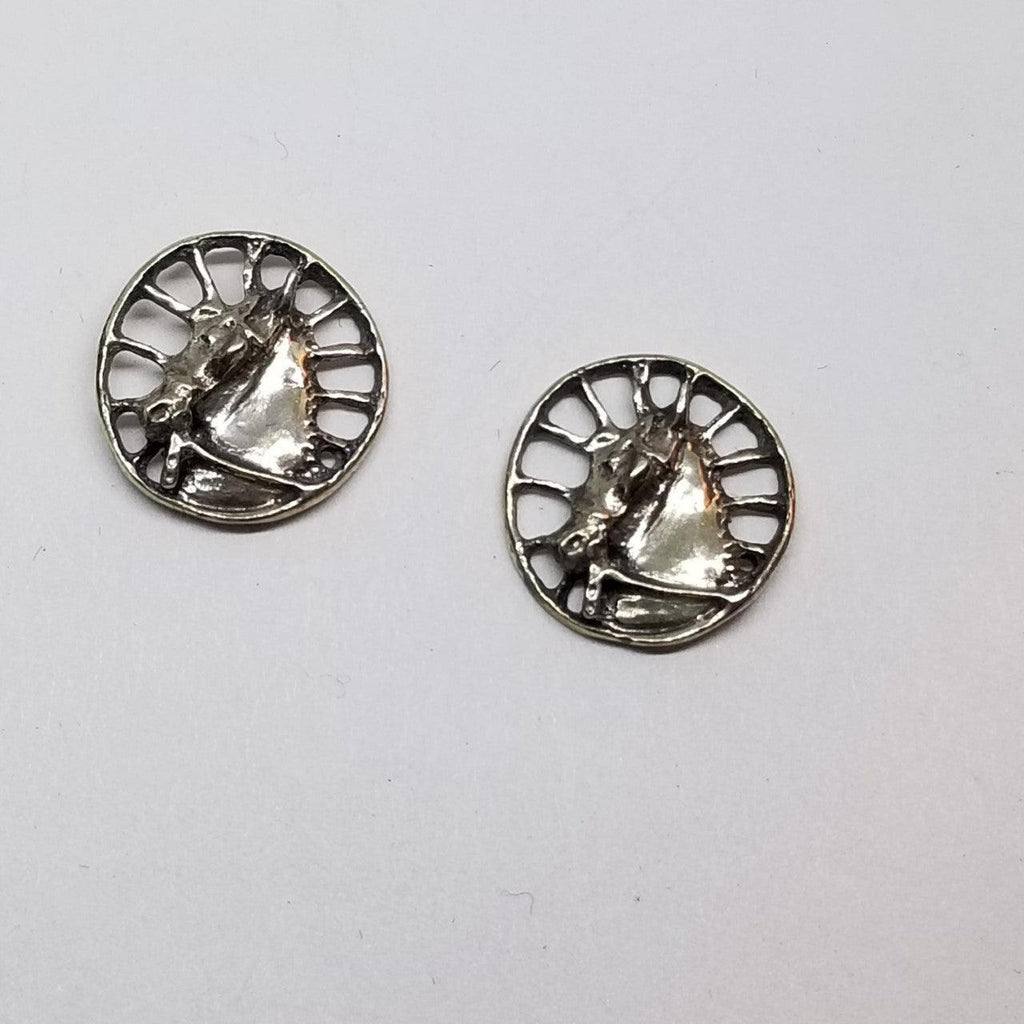 Carriage Horse Stud Earrings