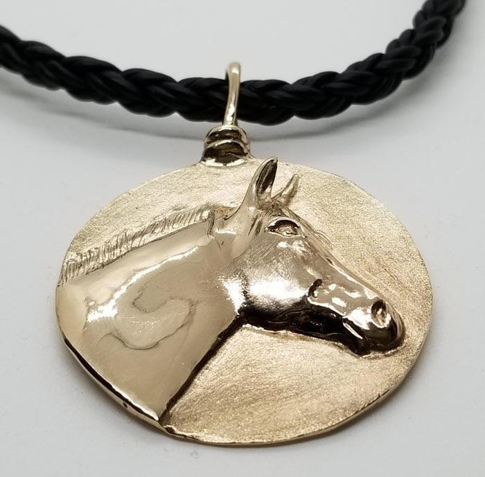 Chincoteague Pony Medallion - Tempi Design Studio