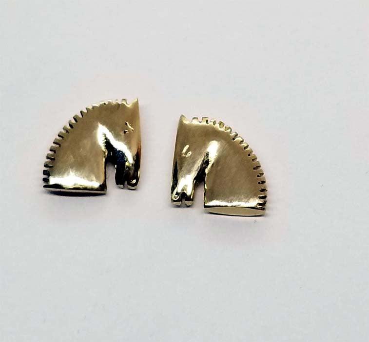 Contemporary Horse Petite Stud Earring - Tempi Design Studio