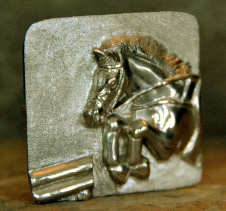 Cross Country Horse Jumping Buckle - Tempi Design Studio