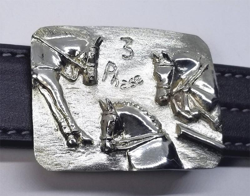 Cross Country Horses 3 Phase Buckle