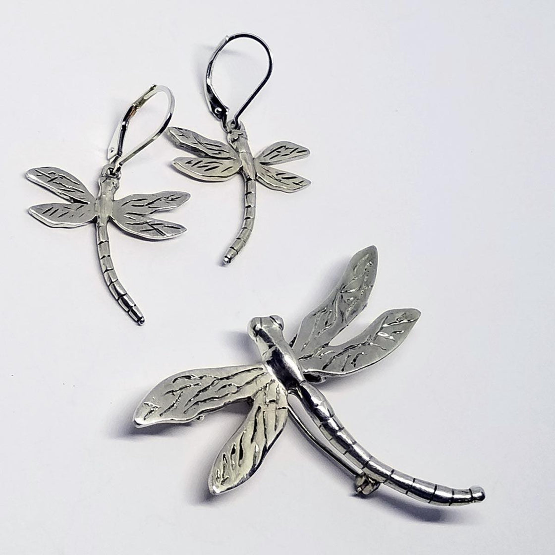 Dragonfly Slide/Brooch - Tempi Design Studio