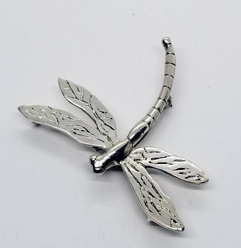 Dragonfly Slide/Brooch - Tempi Design Studio