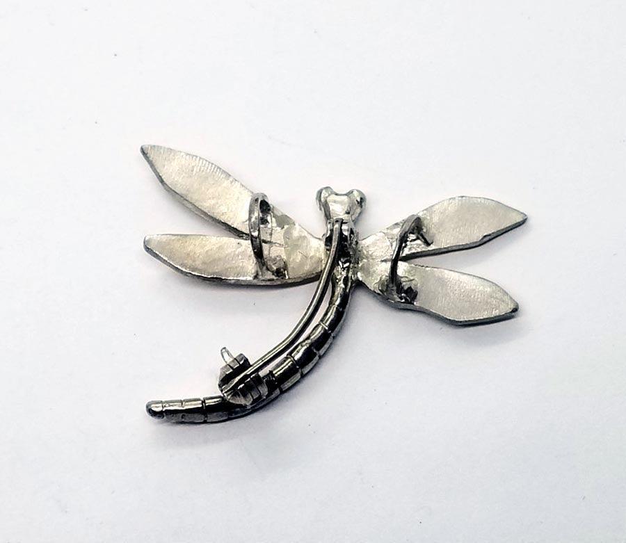 Dragonfly Slide/Brooch - Tempi Design Studio