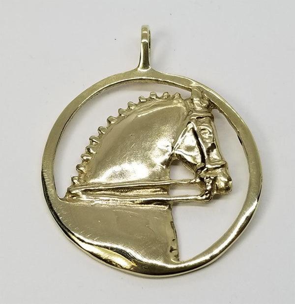 Dressage Horse on Circle Medallion - Tempi Design Studio