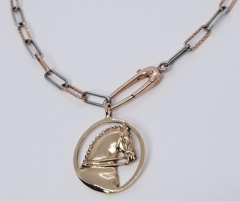 Dressage Horse on Circle Medallion - Tempi Design Studio