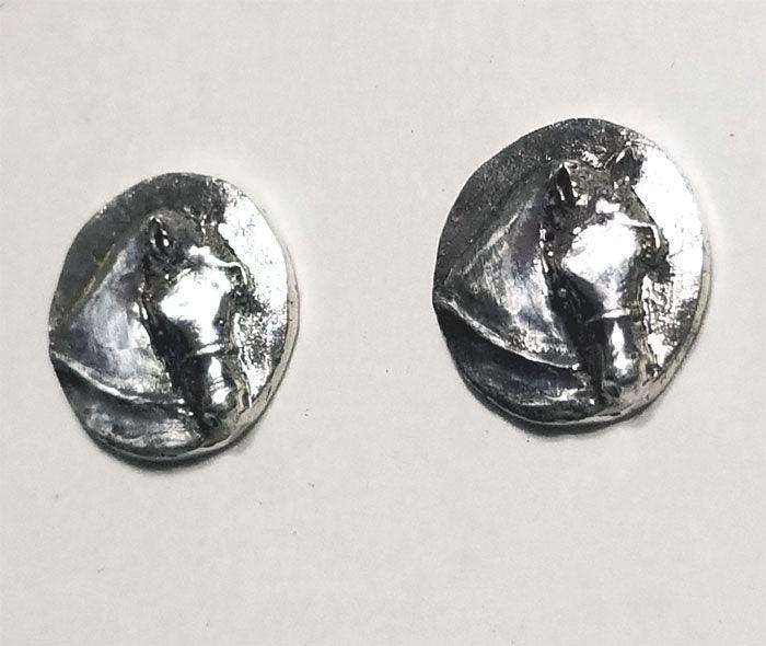 Driving Pony Small Lever Back Earrings - Tempi Design Studio