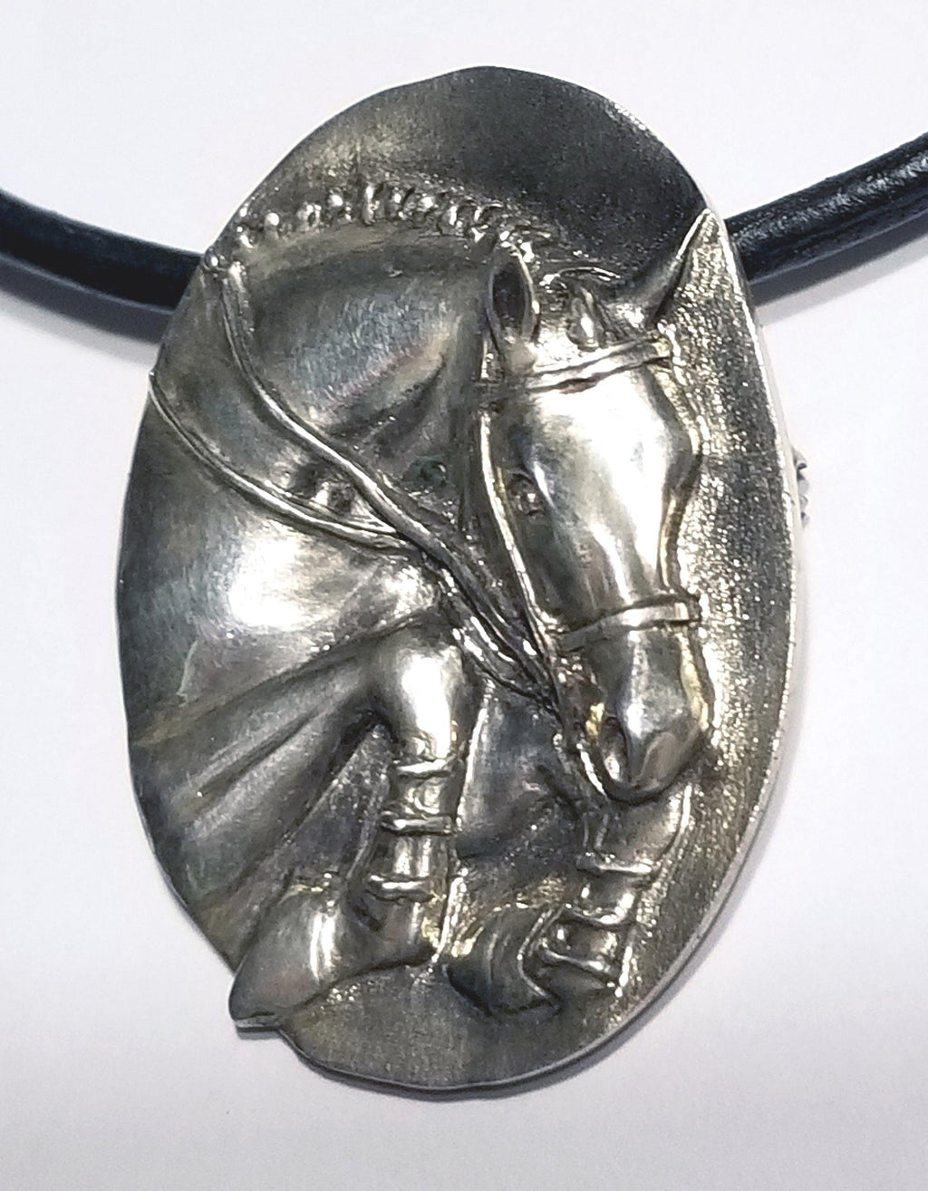 Fancy Hunter Jumper Slide/Brooch Large