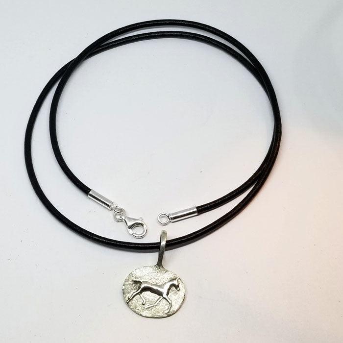 Foal Pendant Small Sterling