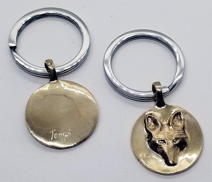 Fox Mask Key Fob - Tempi Design Studio