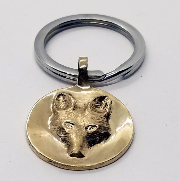 Fox Mask Key Fob - Tempi Design Studio