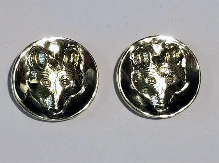 Fox Mask  Stud Earrings - Tempi Design Studio