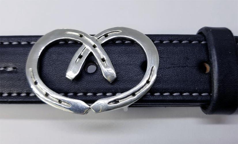 Horse Shoe Hearts Buckle