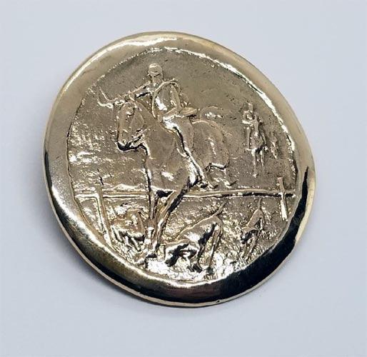 Hunt Scene Slide/Brooch - Tempi Design Studio