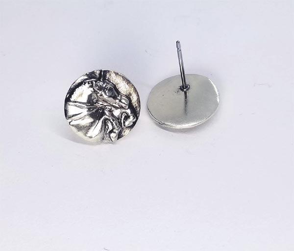 Hunter Jumper Horse Stud Earring - Tempi Design Studio