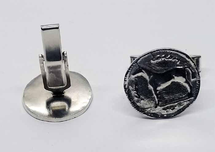 Irish Coin Cuff Link - Tempi Design Studio