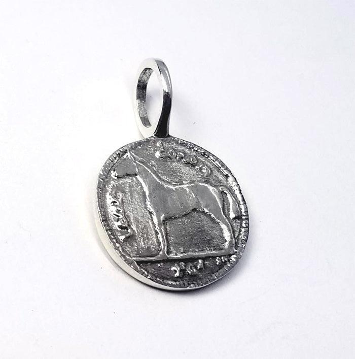 Irish Coin Pendant Small - Tempi Design Studio