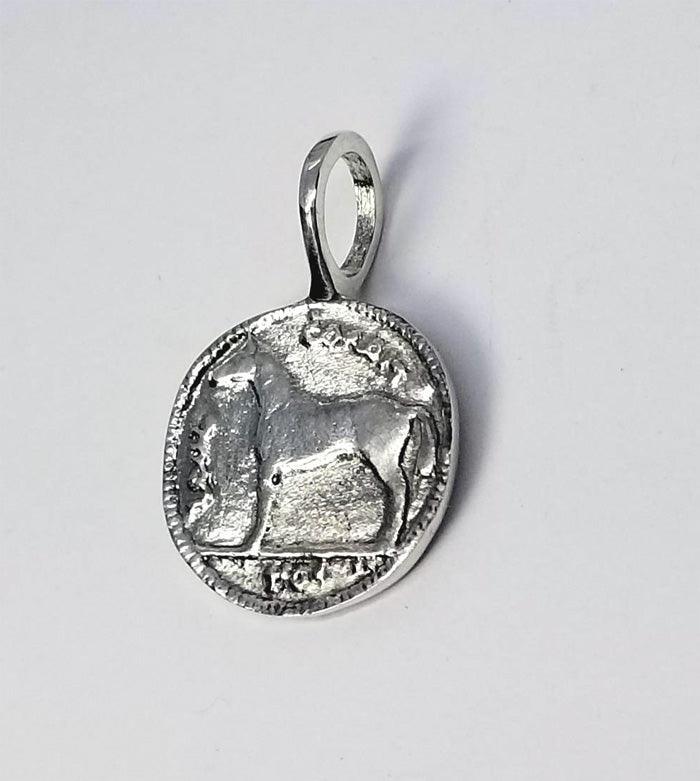 Irish Coin Pendant Small - Tempi Design Studio