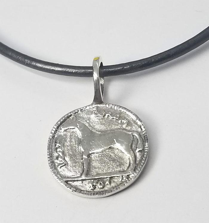 Irish Coin Pendant Small - Tempi Design Studio