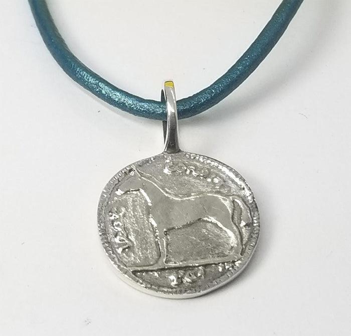 Irish Coin Pendant Small - Tempi Design Studio