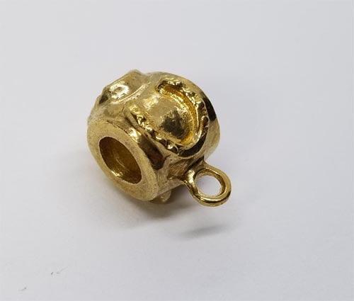 Pandora type Bead of 3 Horse Shoe Bead with Jump Ring