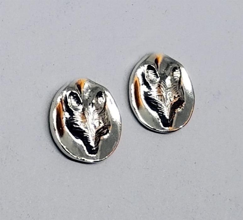 Petite Fox Mask Stud Earring - Tempi Design Studio