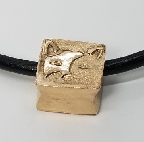 Phantom Fox Pandora type Bead - Tempi Design Studio