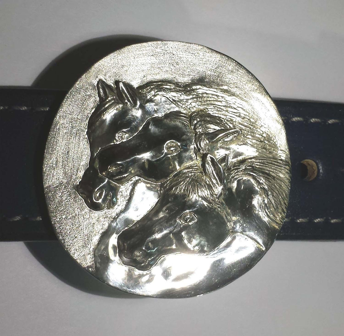 Pharaoh's Horses Buckle - Tempi Design Studio