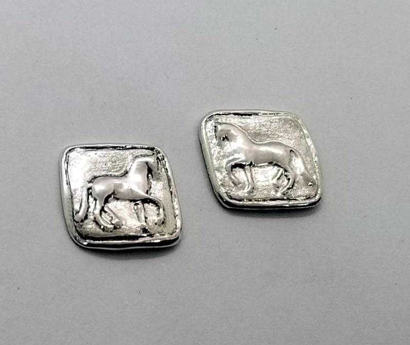 Piaffe Squared Petite OR Petite Round Stud Earring - Tempi Design Studio