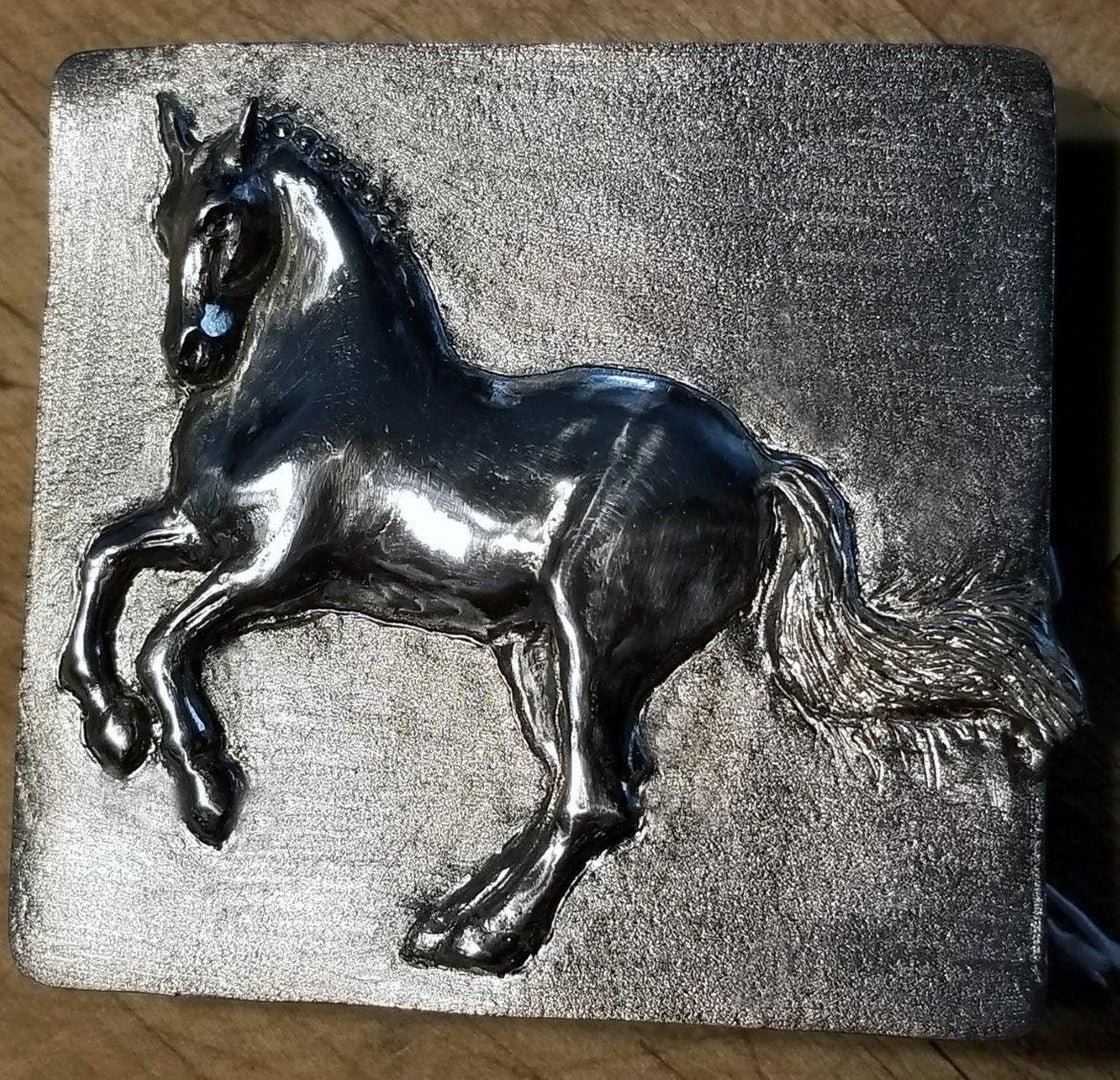Pirouette Horse Buckle - Tempi Design Studio