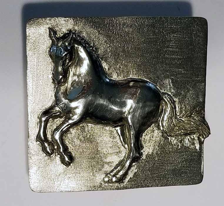Pirouette Horse Buckle - Tempi Design Studio