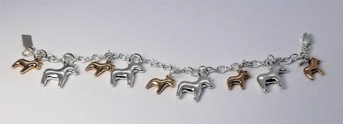 Pony Nugget Charm Bracelet - Tempi Design Studio