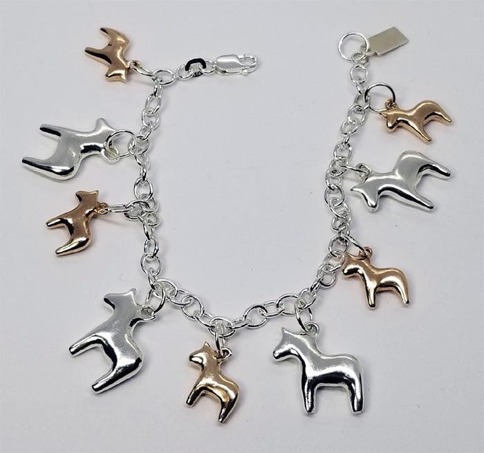 Pony Nugget Charm Bracelet - Tempi Design Studio