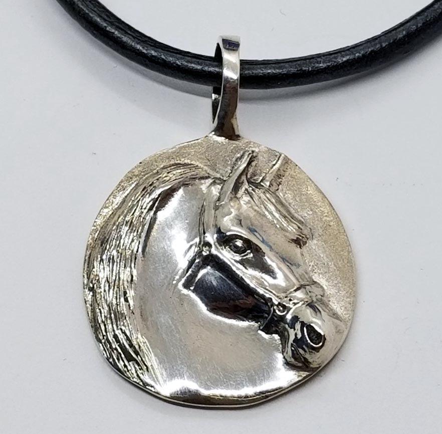 Quarter Horse Medallion Large, Western