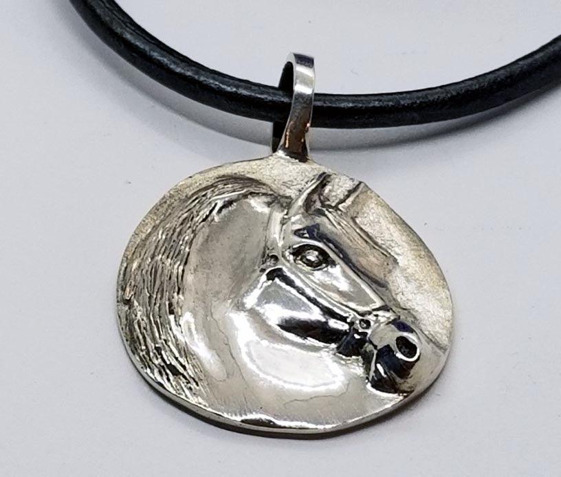 Quarter Horse Medallion Large, Western - Tempi Design Studio