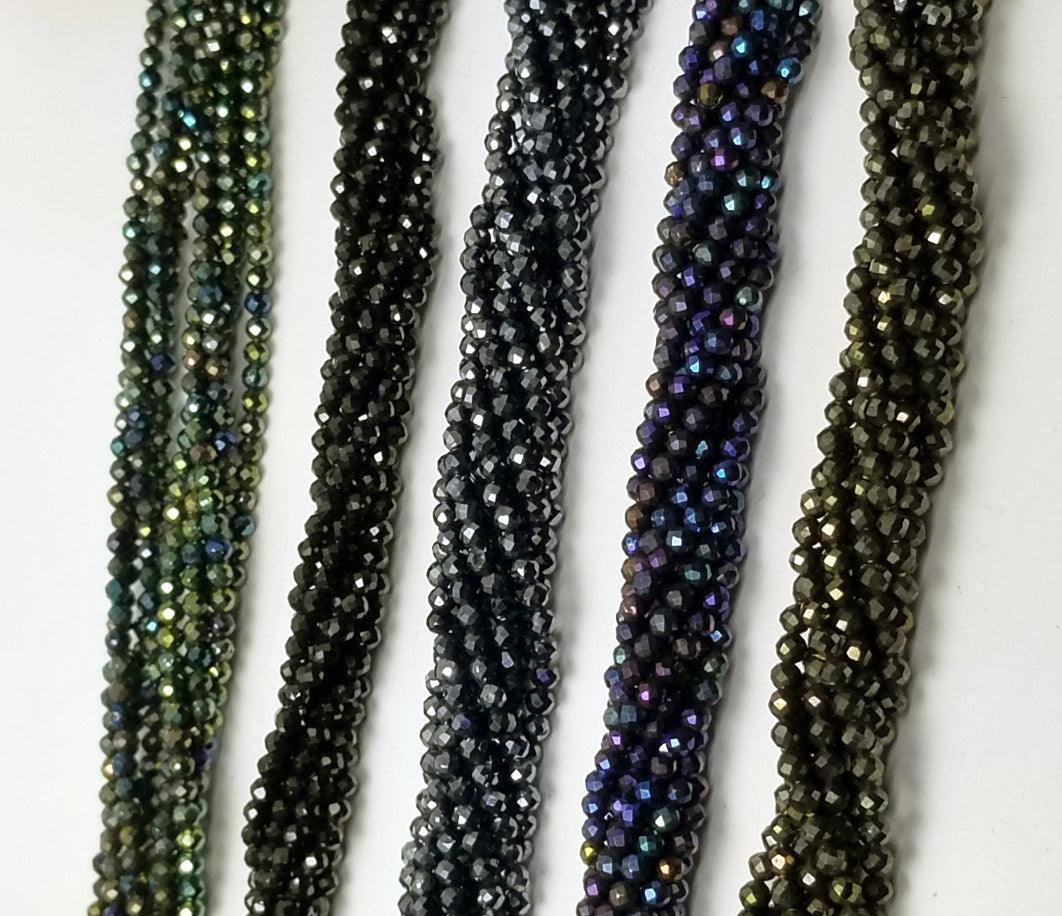 Spinel Bead Necklaces 1 Strand - Tempi Design Studio