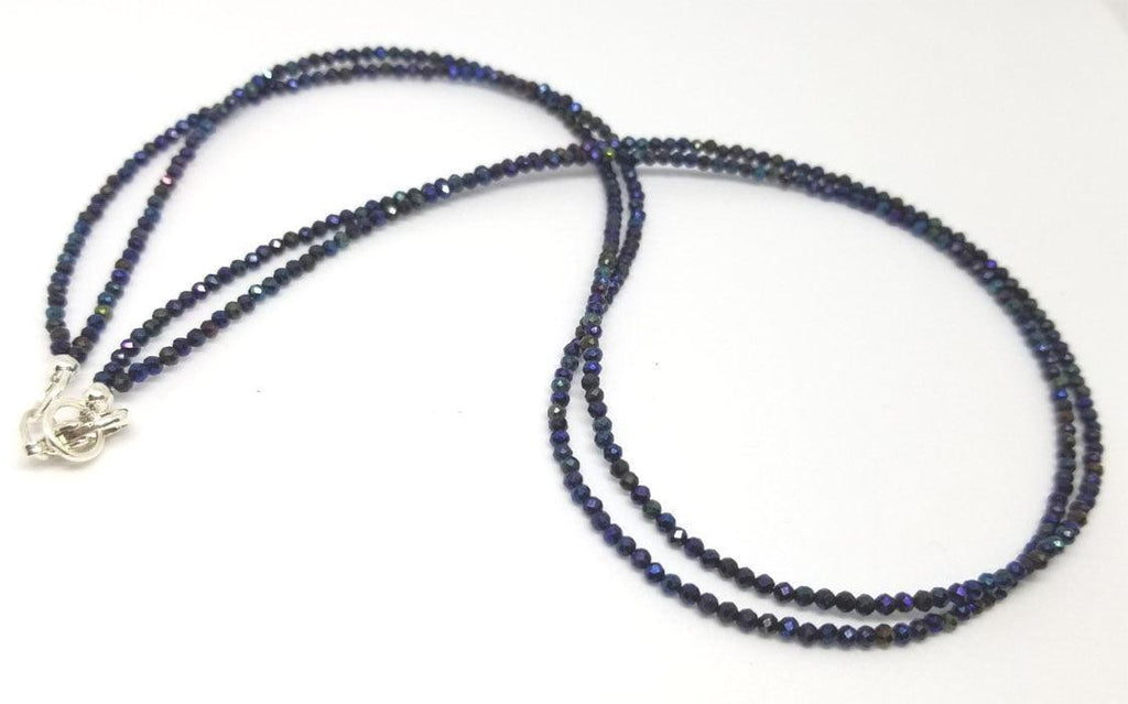 Spinel Bead Necklaces 2 Strand