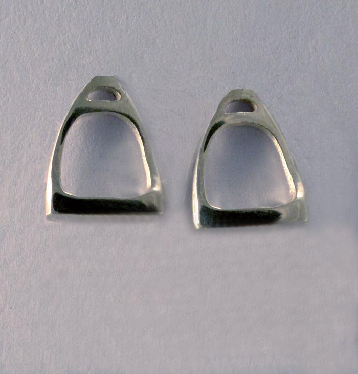 Stirrup Stud Earrings Small - Tempi Design Studio