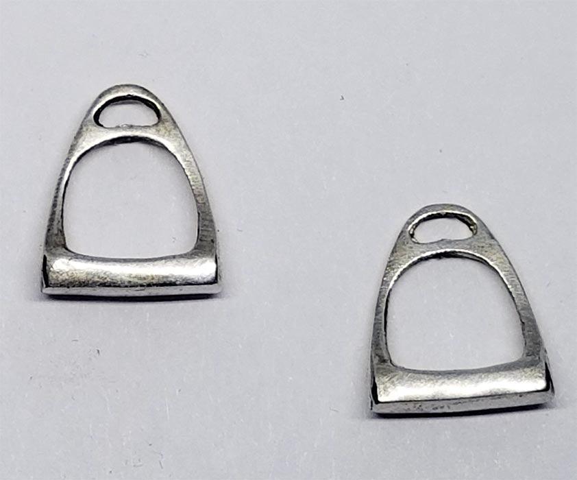 Stirrup Stud Earrings - Tempi Design Studio