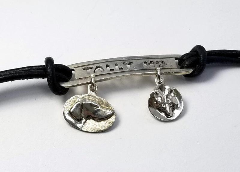 Tally Ho Fox and Hound Bracelet - Tempi Design Studio