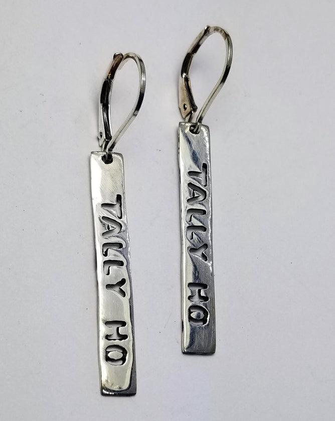 Tally Ho Lever Back Earrings