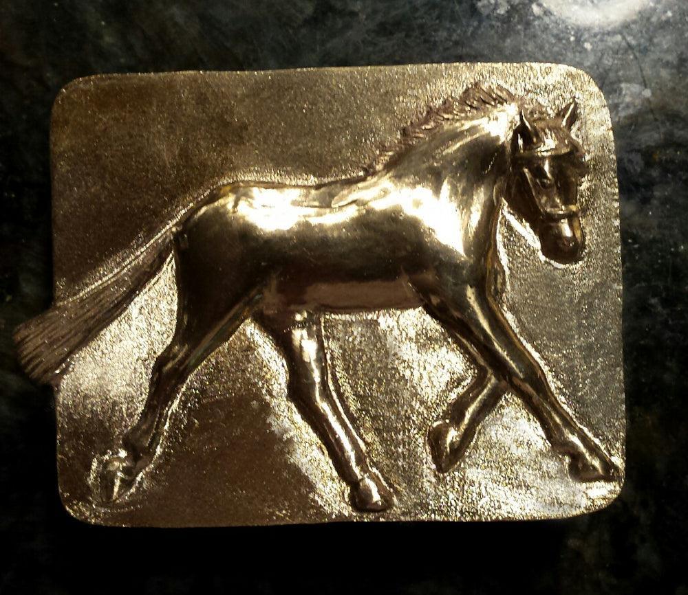 Welsh Pony in Hand Buckle - Tempi Design Studio