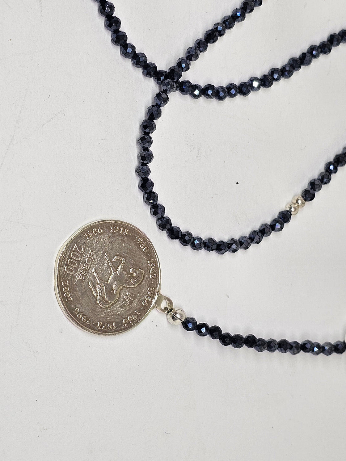 Year of the Horse Coin Lariat Necklace