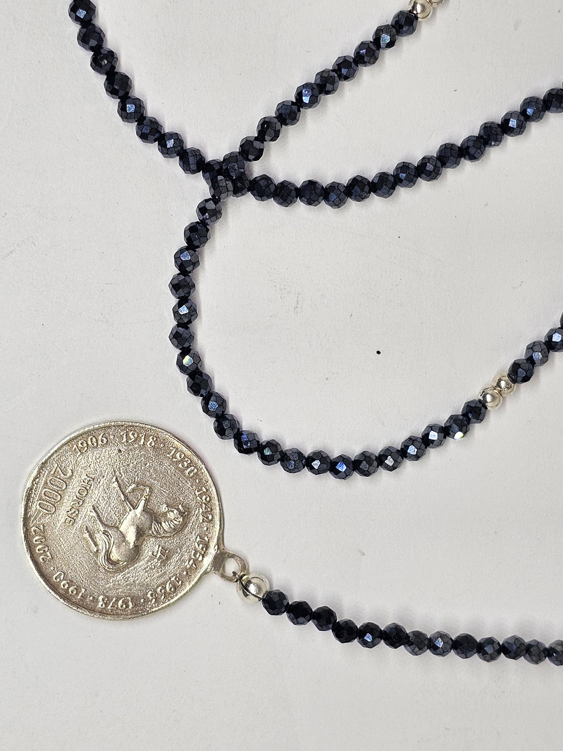 Year of the Horse Coin Lariat Necklace